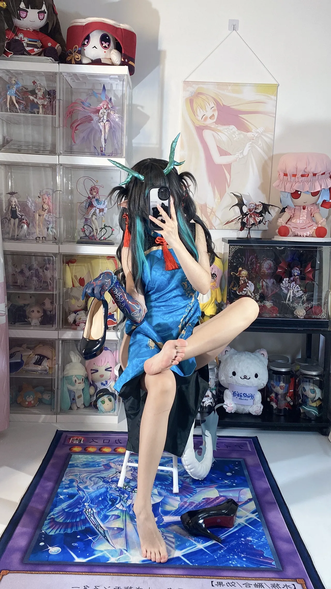 白栎Shirly - 明日方舟 夕 染尘烟旗袍-erohere10.webp